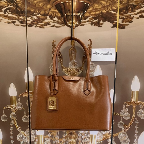 Ralph Lauren Handbags - Lauren Ralph Lauren City Tote- Brown